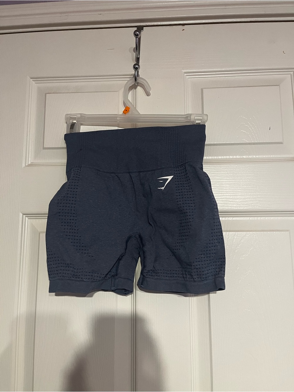 Gymshark blue Seamless High-Waist Shorts